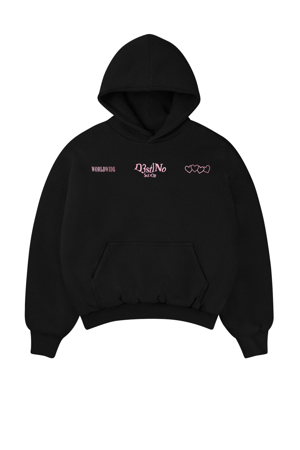 F*ck Your Opinion Hoodie Black