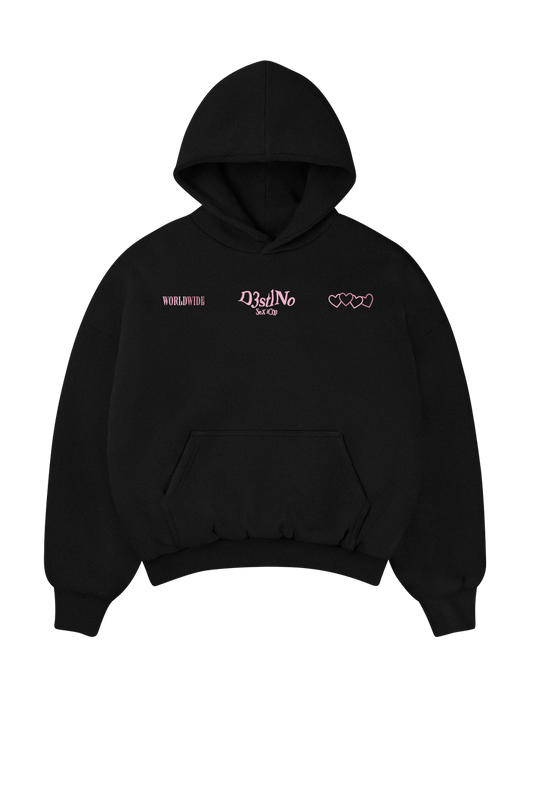 F*ck Your Opinion Hoodie Black