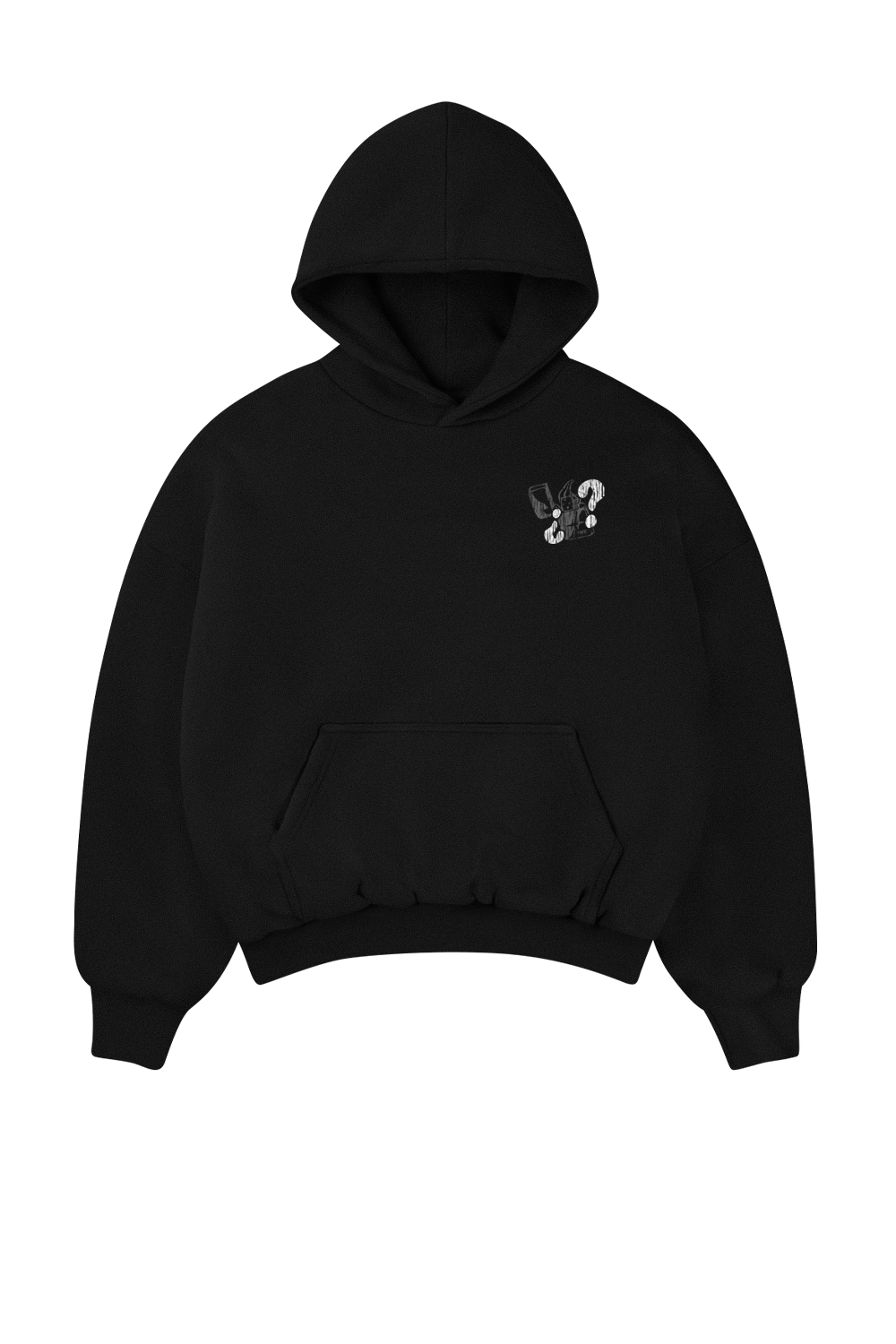 Where the F*ck Hoodie Black