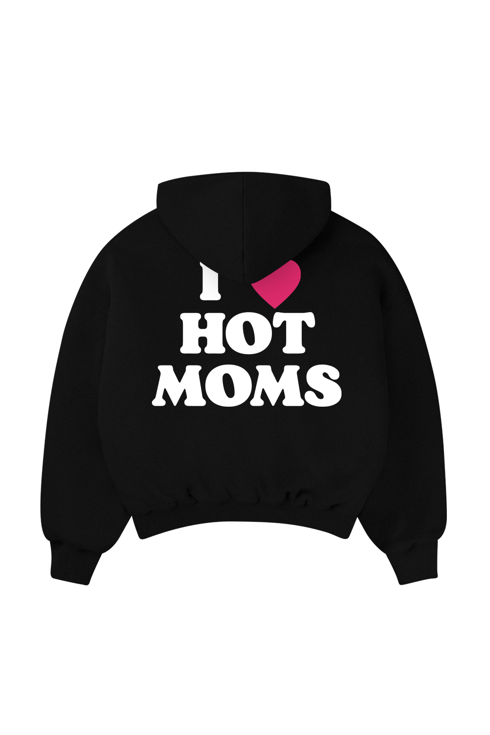 Hot Moms Hoodie Black