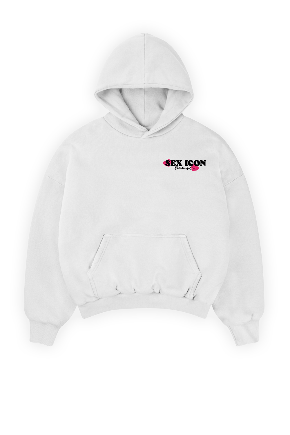 Hot Moms Hoodie White