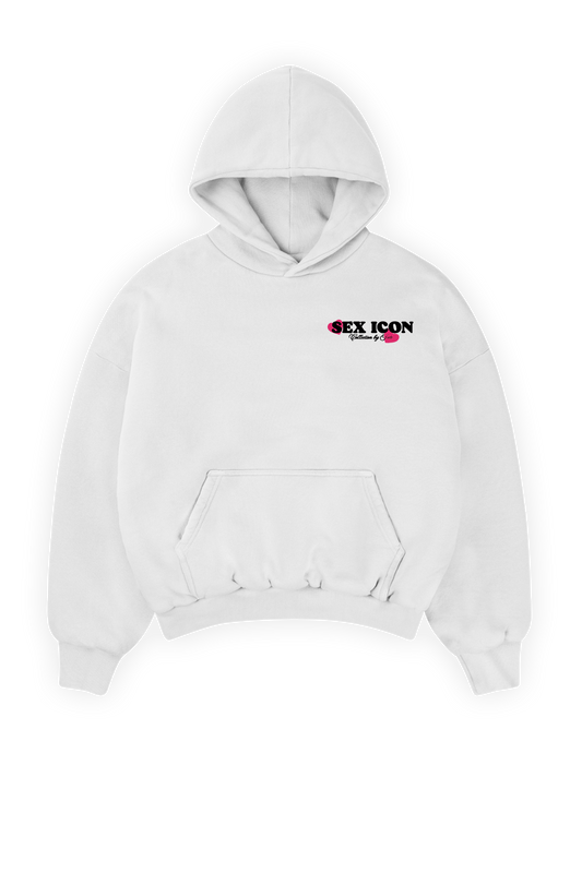 Hot Moms Hoodie White