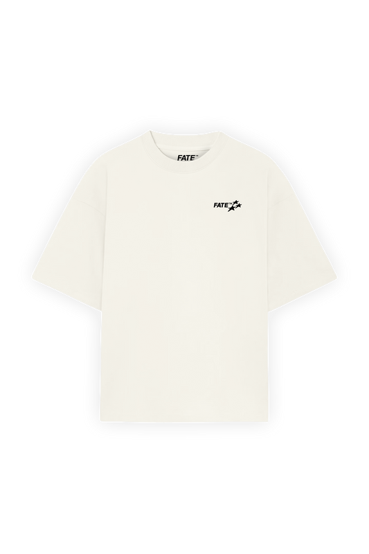 Triple Star Tee Beige