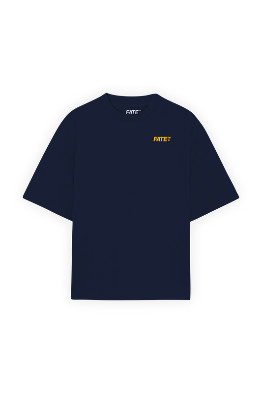 Please Remove Tee Blue Navy