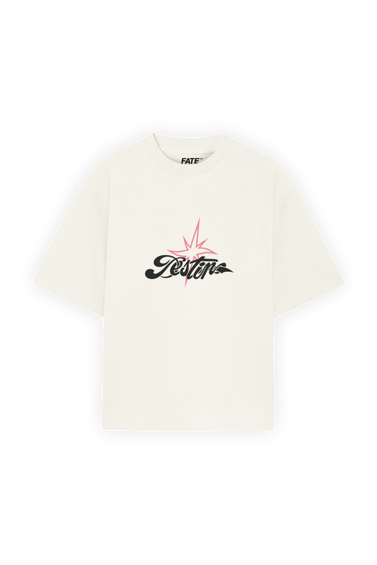 Chain Spark Tee Beige