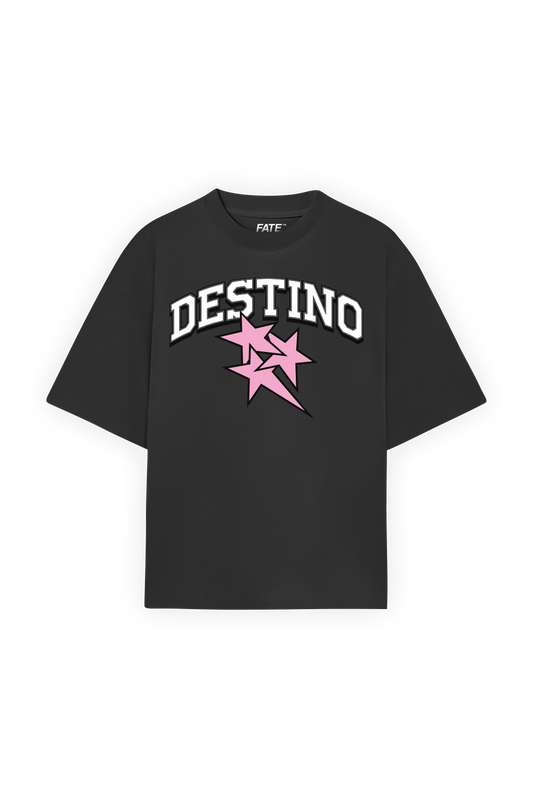 Destino 3-Star Tee Grey Oxford