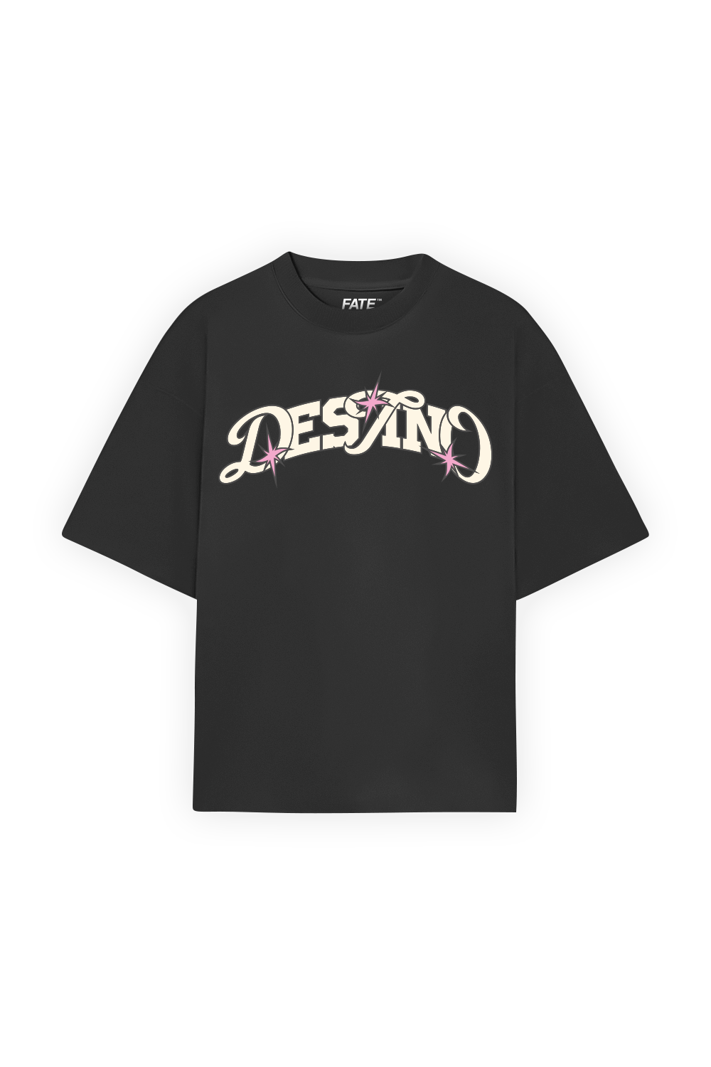 Destino Sparks Tee Grey Oxford