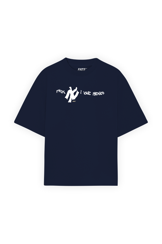 F*ck NY Tee Navy Blue