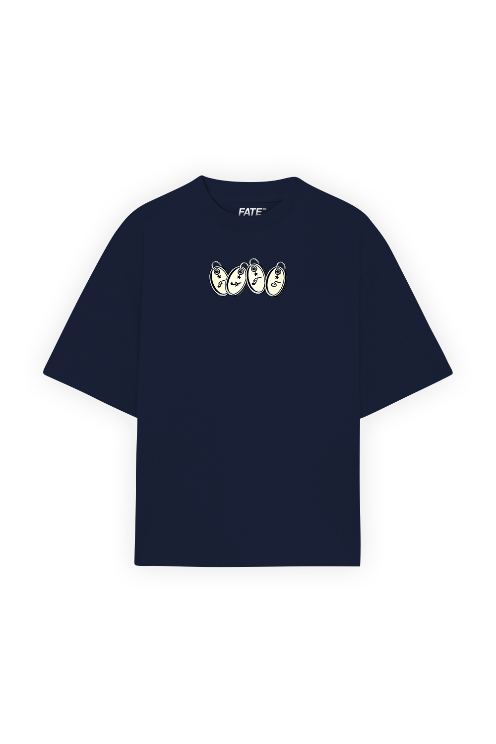 Keychain Tee Blue Navy