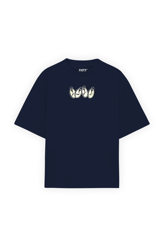 Keychain Tee Blue Navy