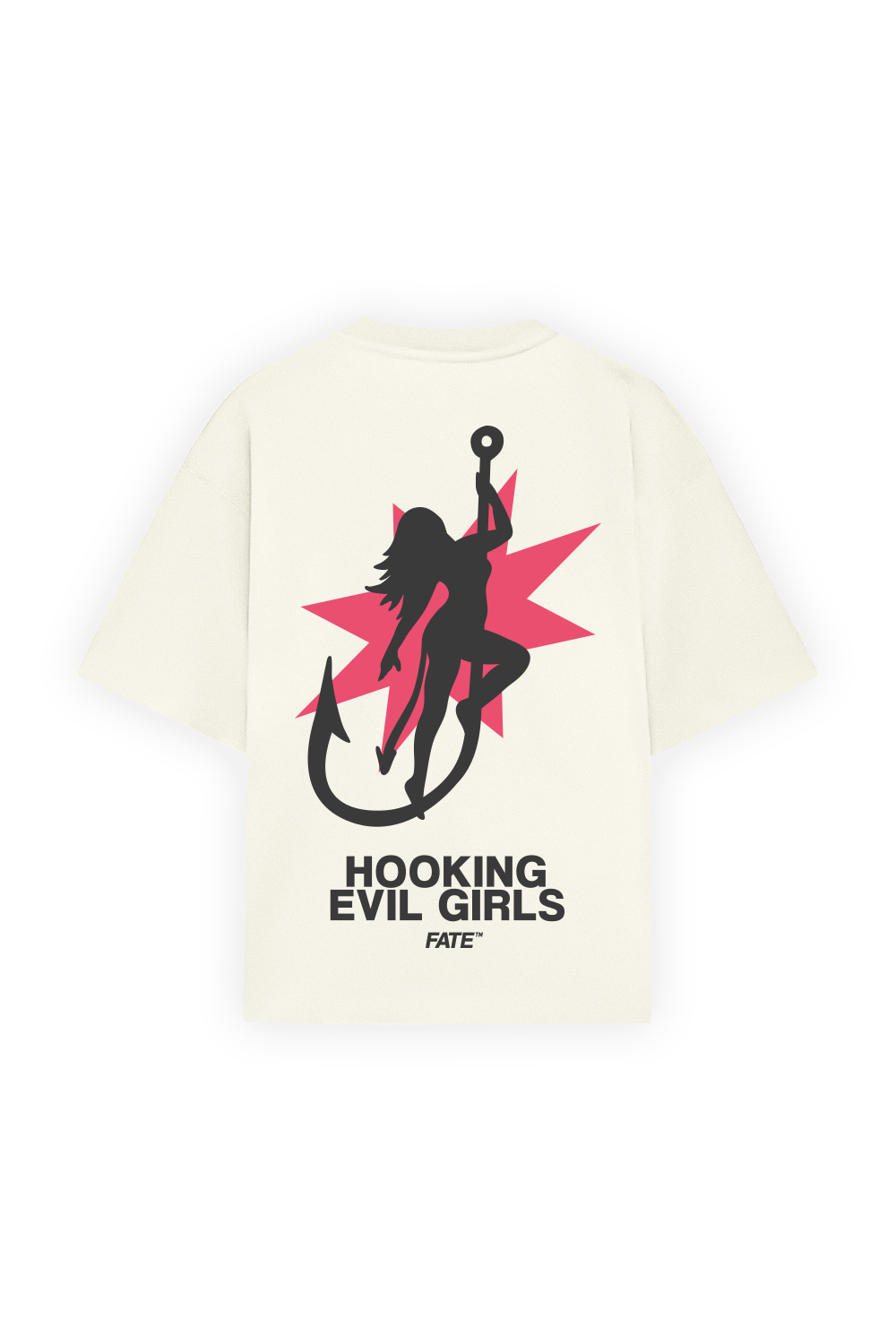 Hooking Girls Tee Beige