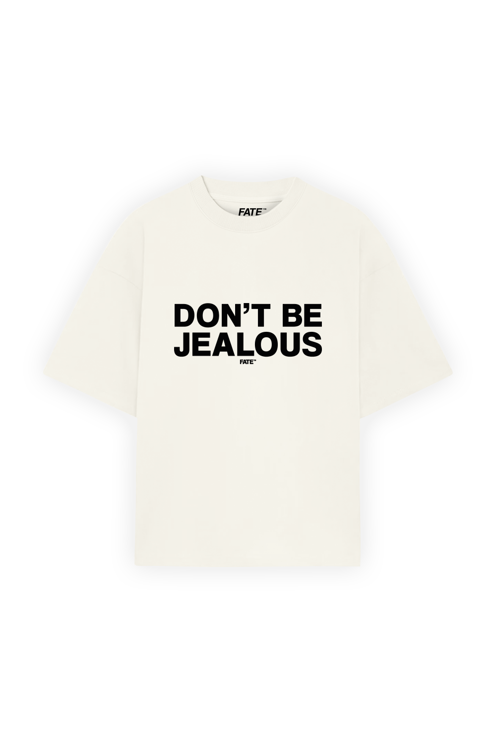 Don't be jealous Tee Beige