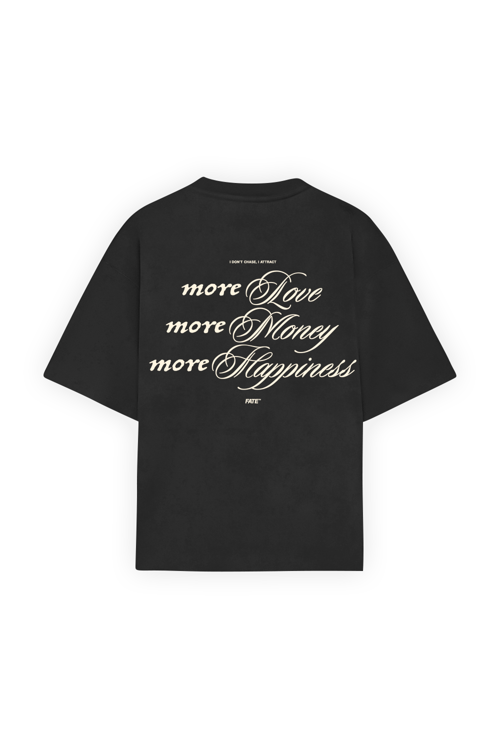 More Love Tee Washed Black