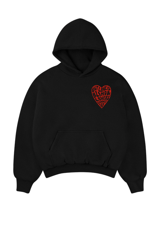 Love is Blind Hoodie Black