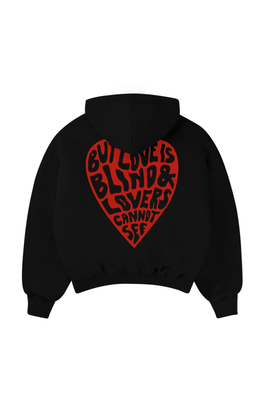 Love is Blind Hoodie Black