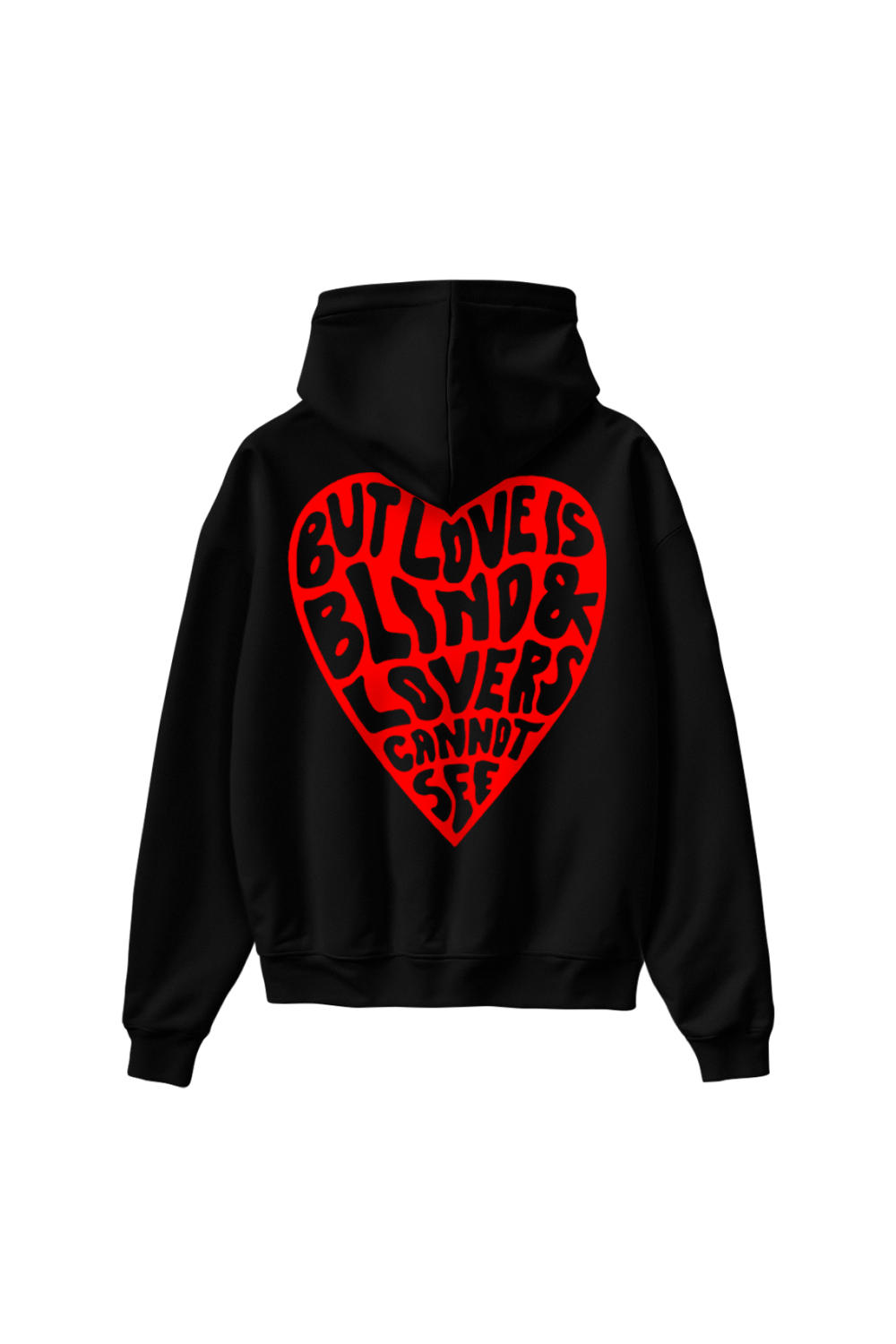 Love is Blind Hoodie Black