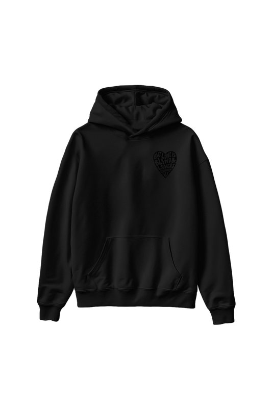 Love is Blind Hoodie Black/Black