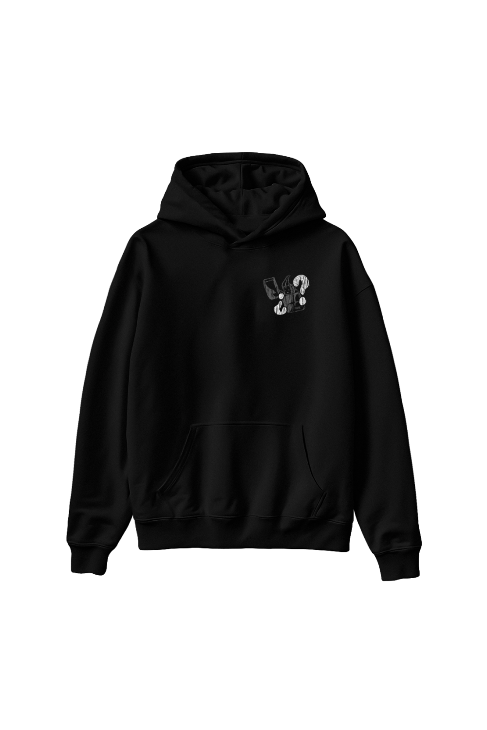 Where the F*ck Hoodie Black