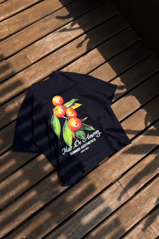 Tangerine Tee Navy Blue