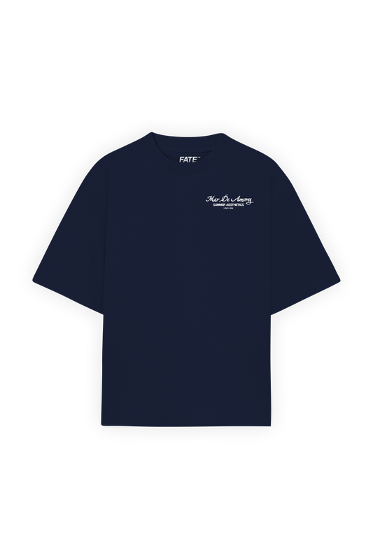 Tangerine Tee Blue Navy