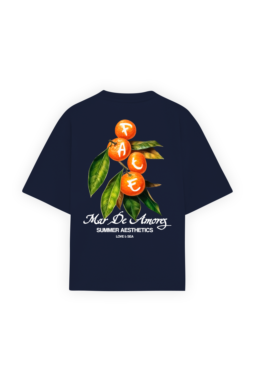 Tangerine Tee Navy Blue