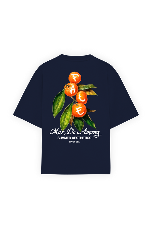 Tangerine Tee Navy Blue