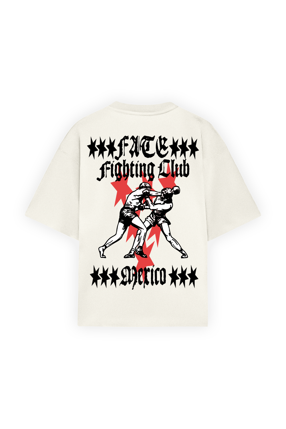 Fighting Club Tee Beige