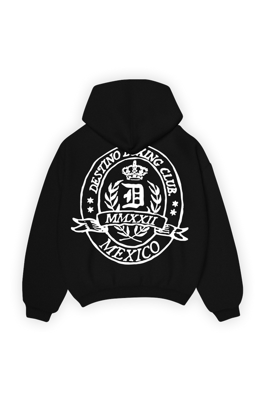 Boxing Club Hoodie Black