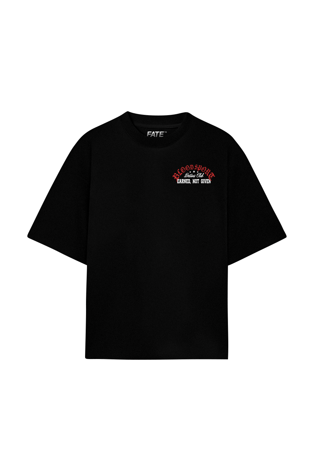 Earned Not Given Tee Black