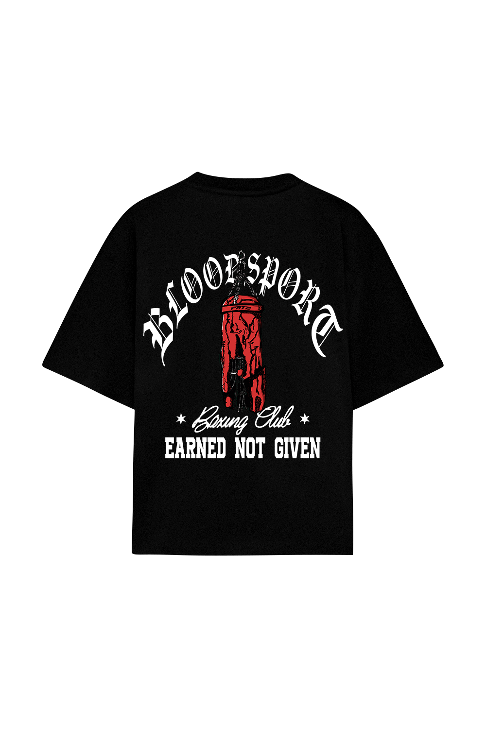 Earned Not Given Tee Black