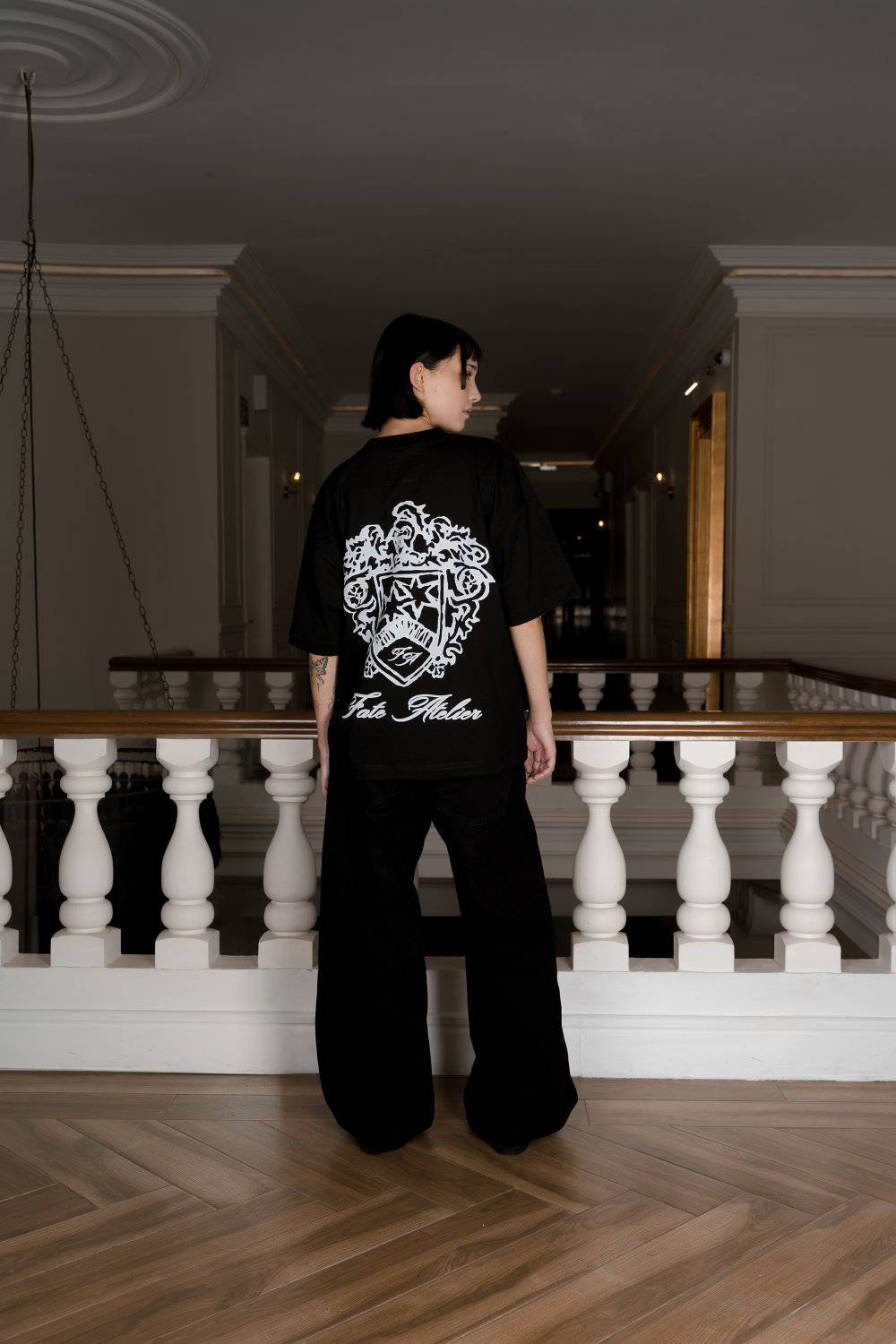 Emblem Tee Black