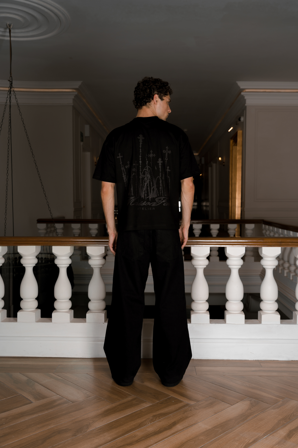 Cathedral Tee Black