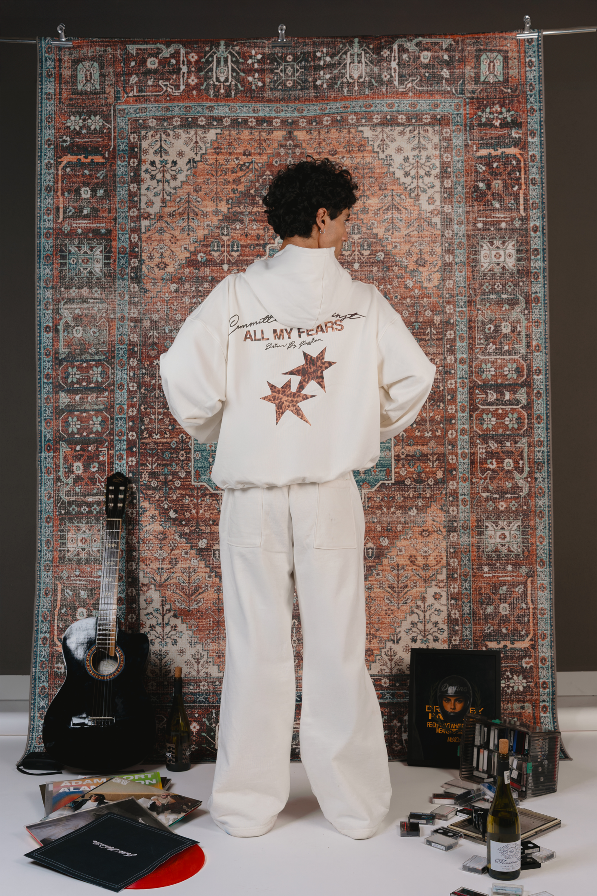 All My Fears Hoodie Ivory