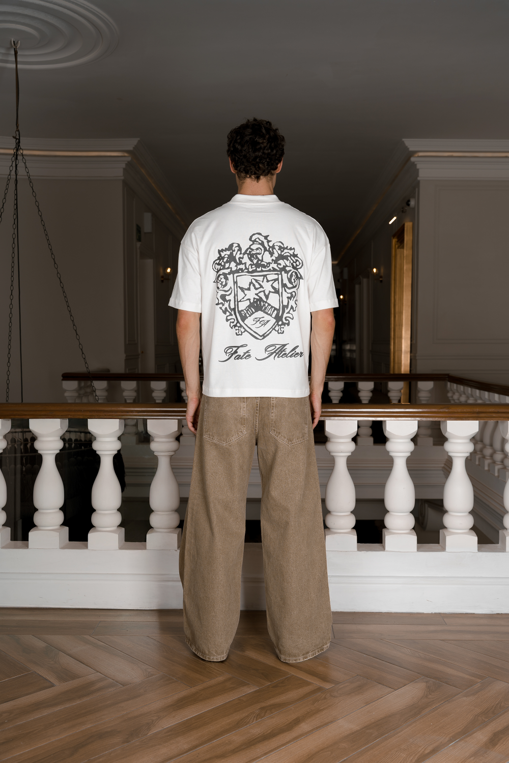 Emblem Tee Ivory