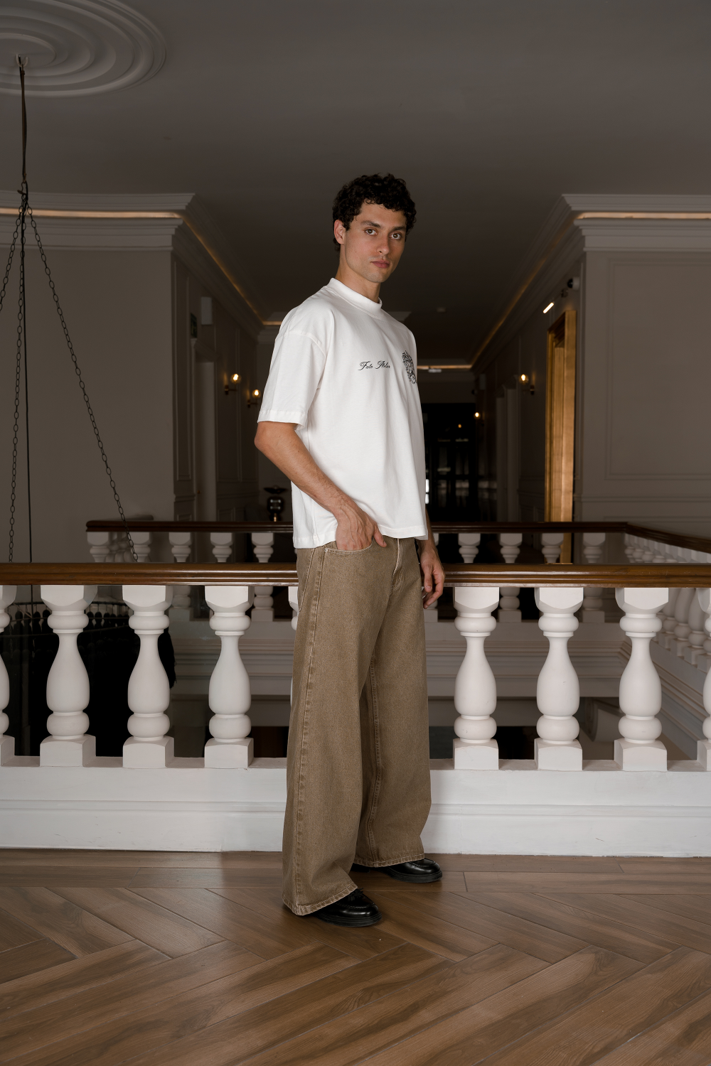 Emblem Tee Ivory