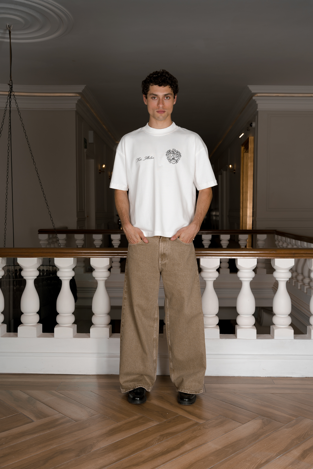 Emblem Tee Ivory