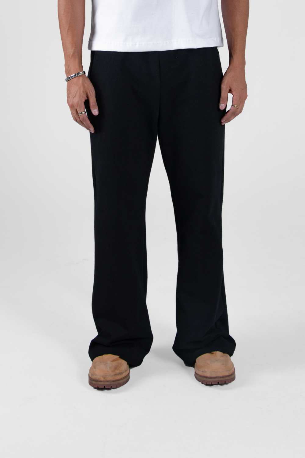 Vantablack Flare Pants 450 GSM