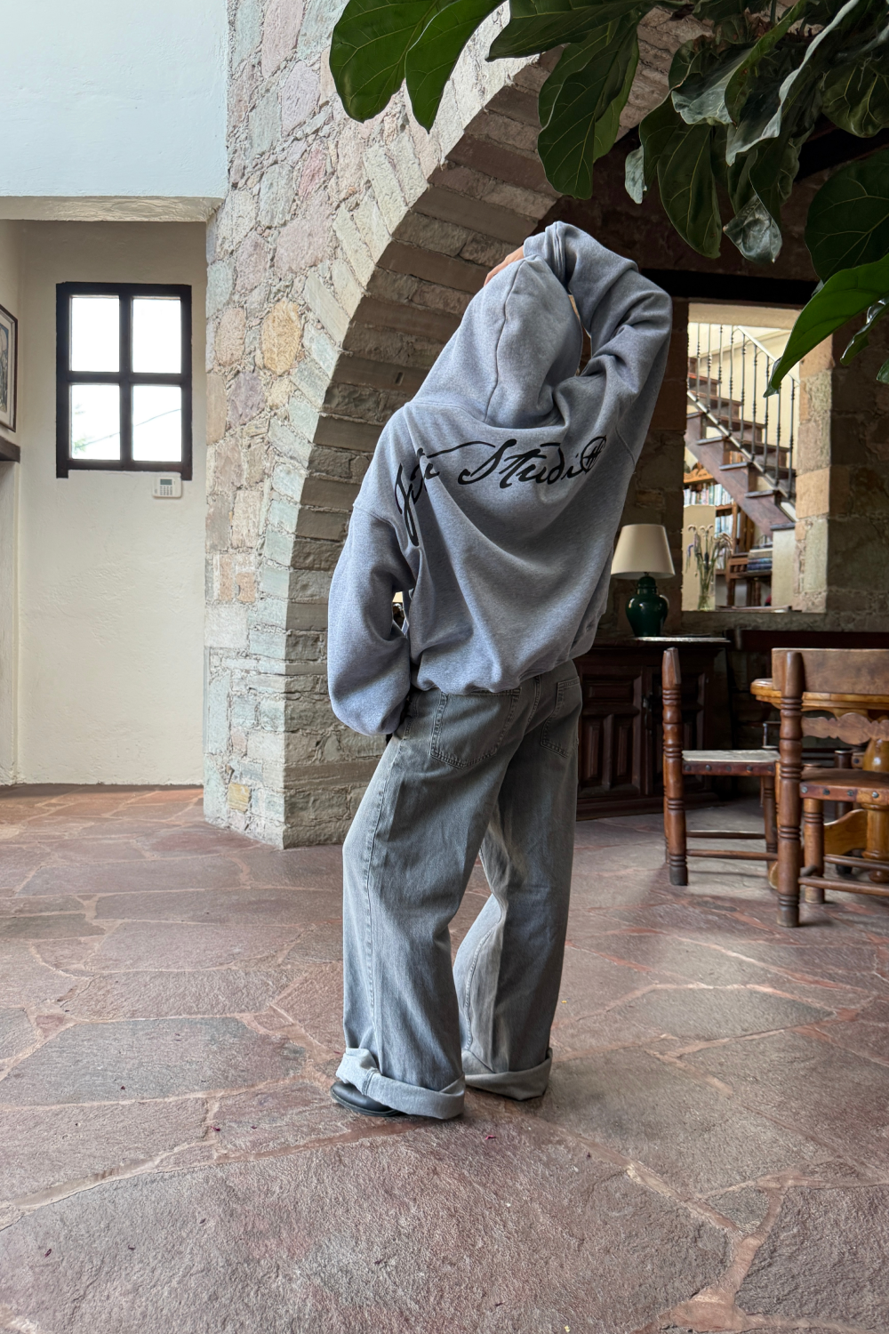 Fate Studios Hoodie Jasper Gray
