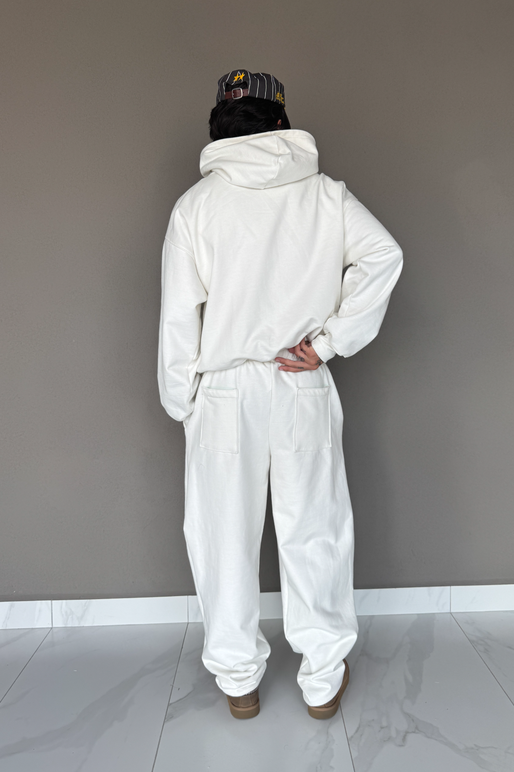Ivory Balloon Pants 450 GSM