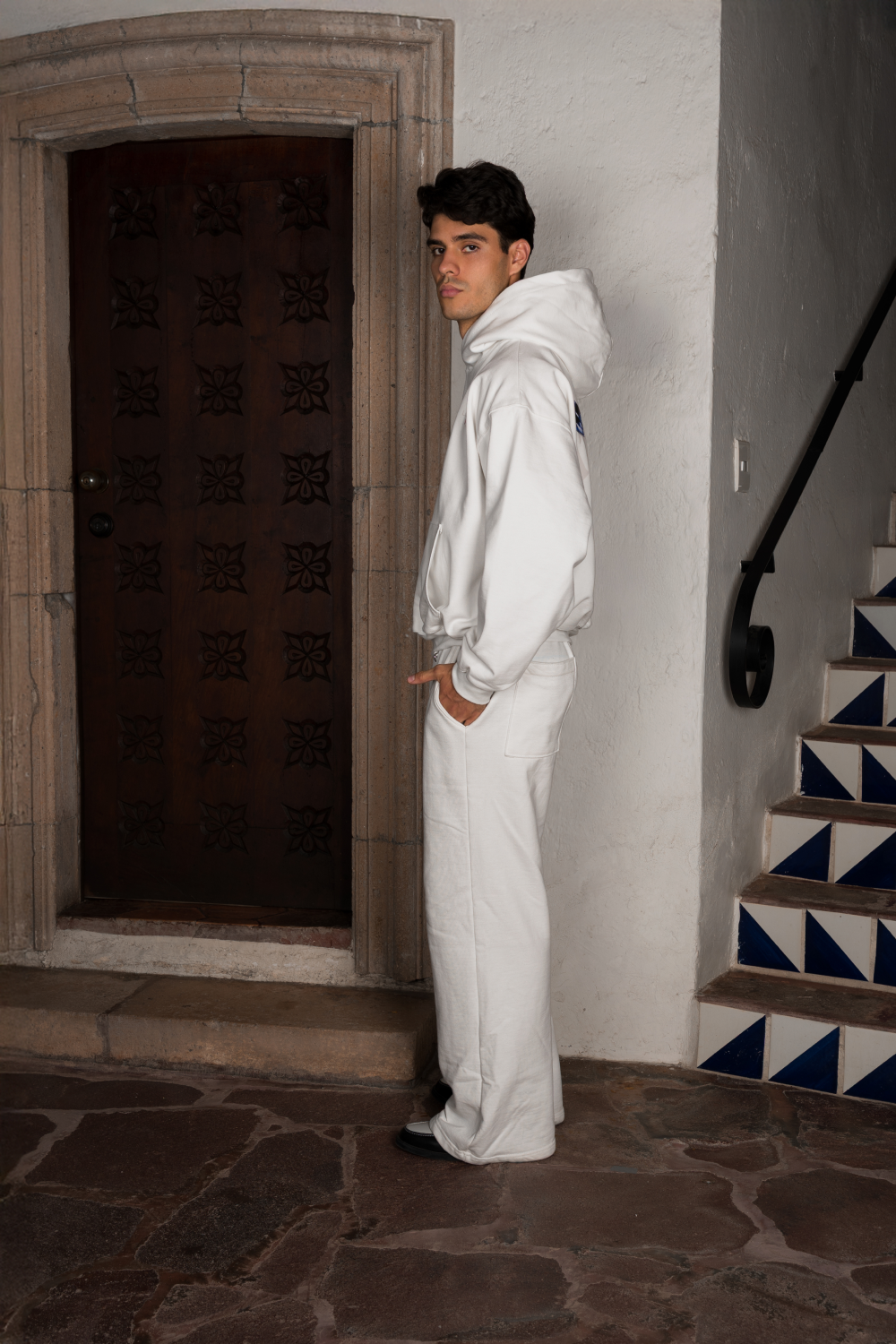 Gems Hoodie Ivory