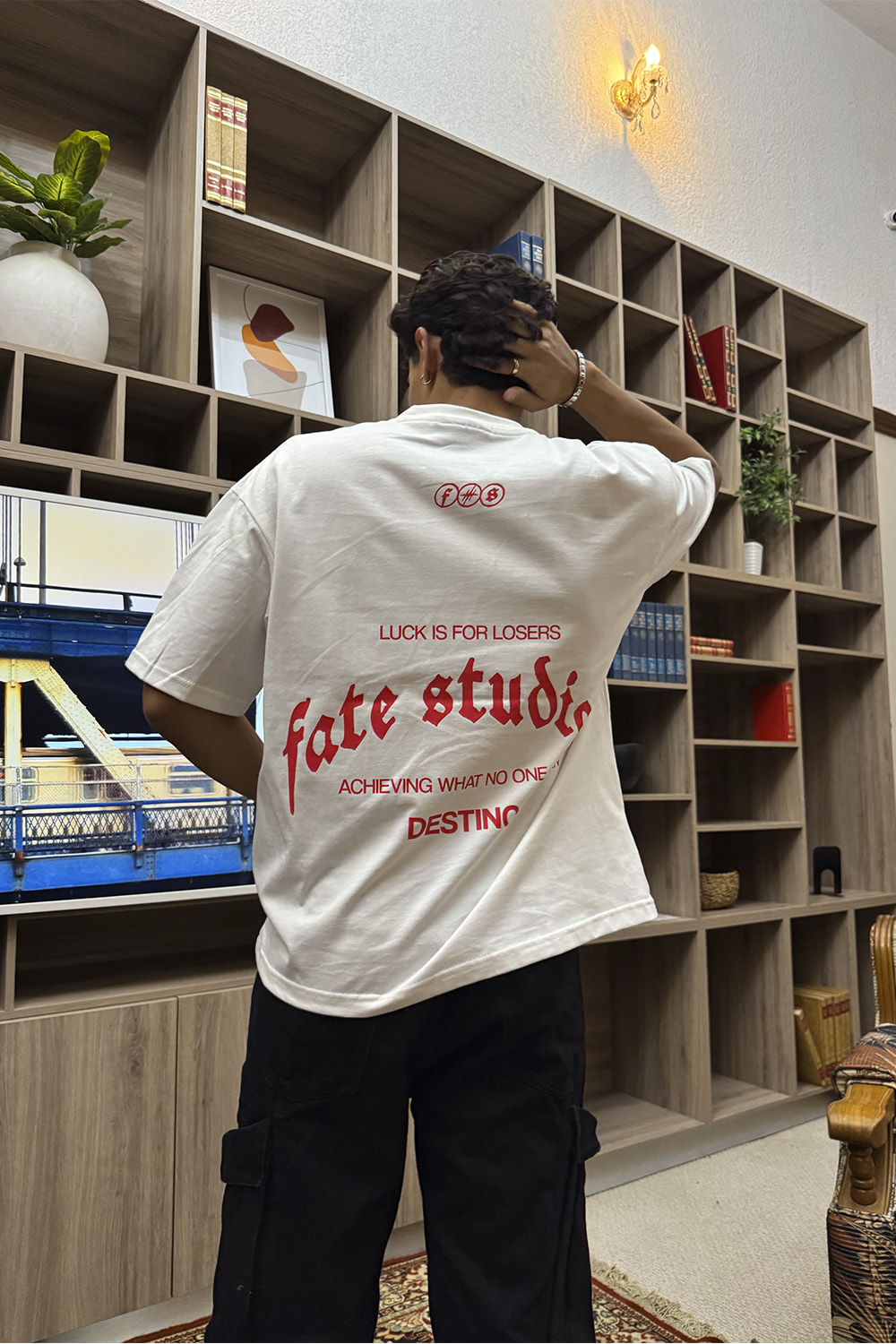 Fate Studios Tee Beige