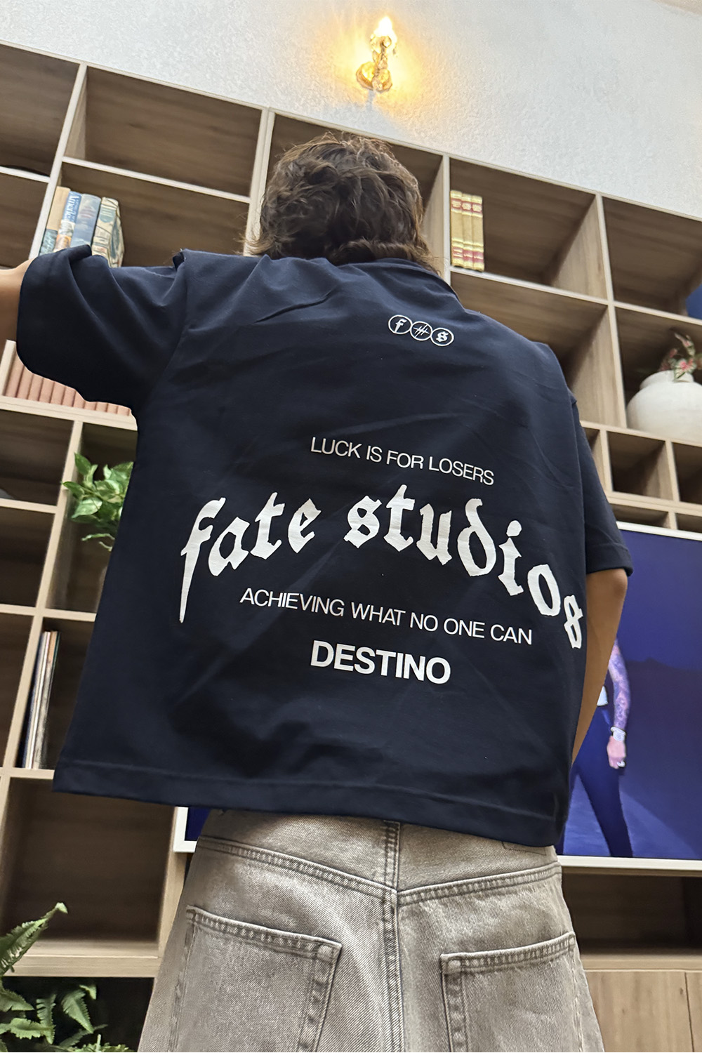 Fate Studios Tee Blue Navy