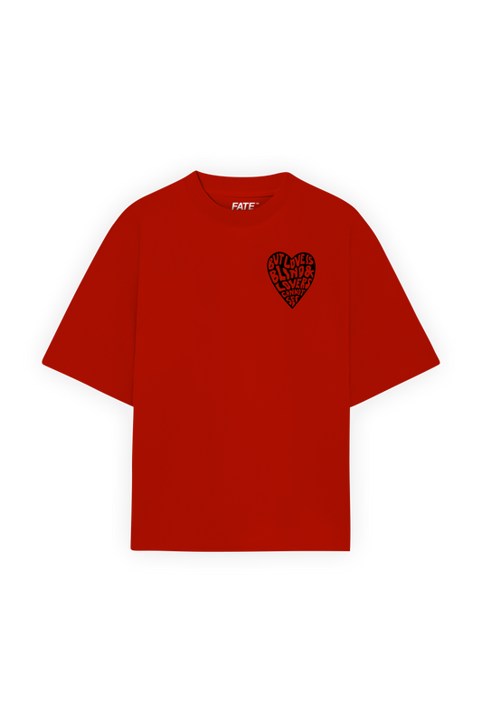 Love is Blind Tee Red