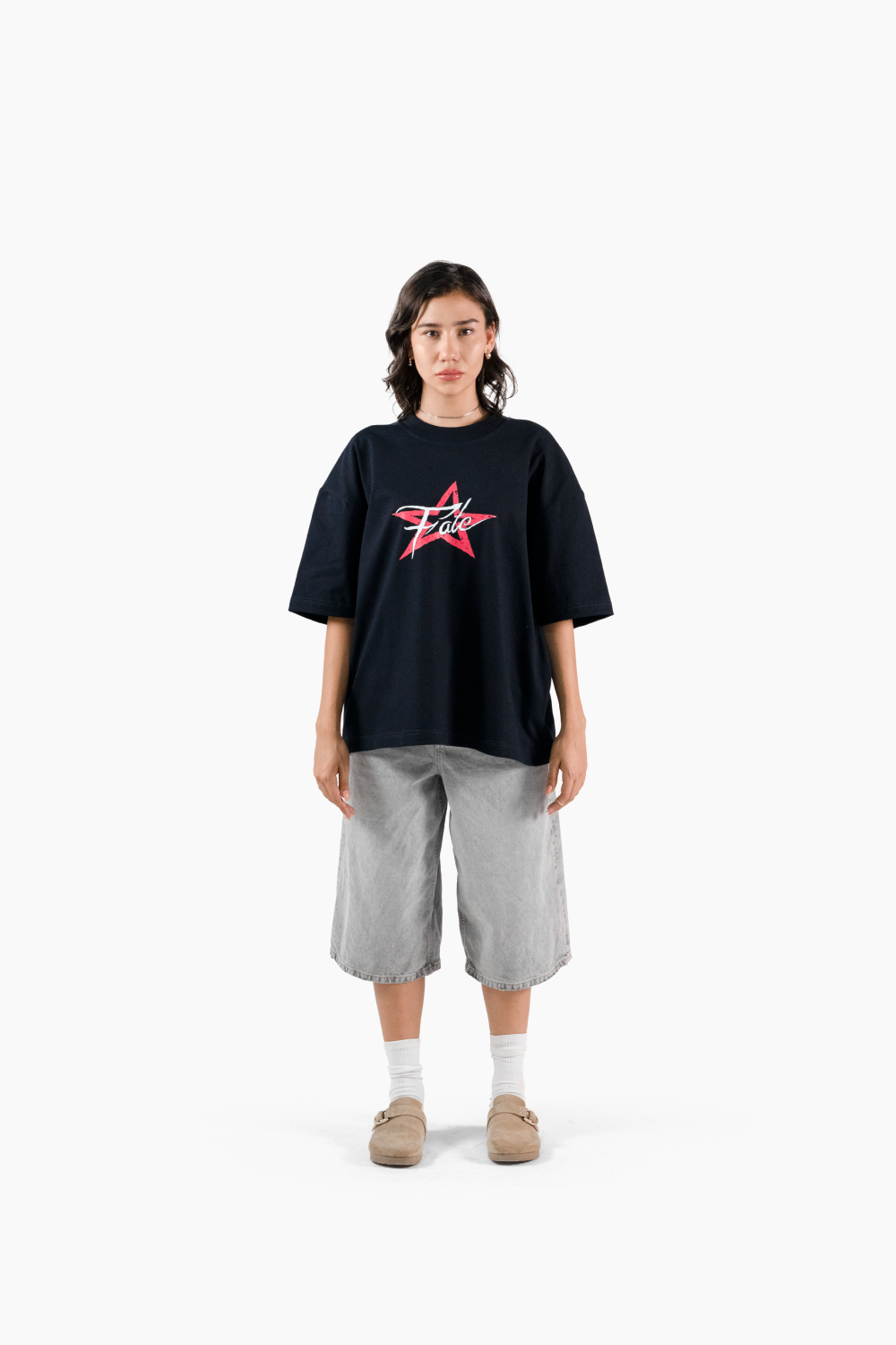 P*rn Star Tee Navy Blue