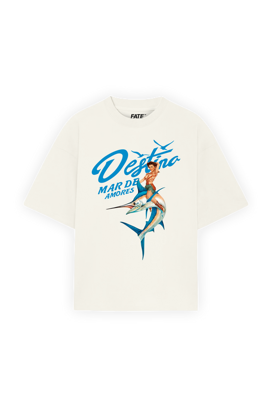 Marlin Cowgirl Tee Beige