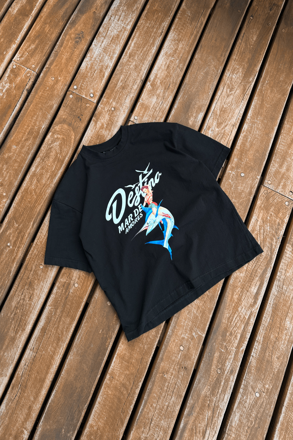 Marlin Cowgirl Tee Black