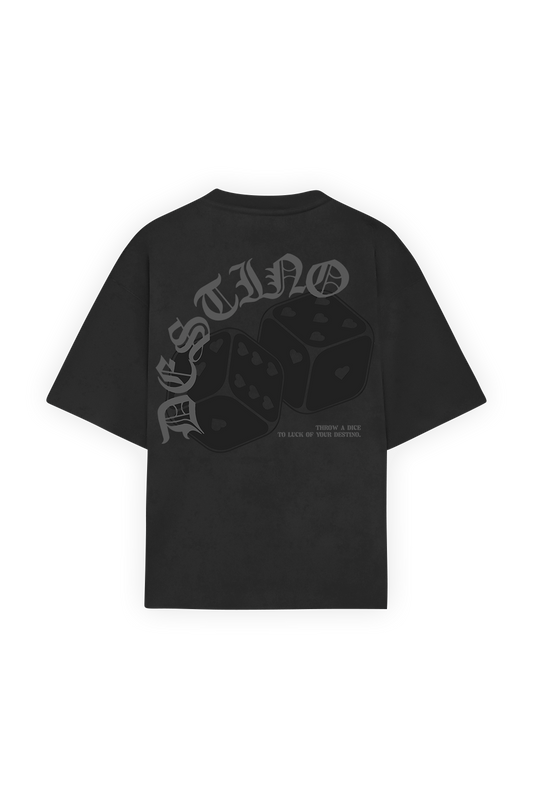 Destino Dice Tee Washed Grey