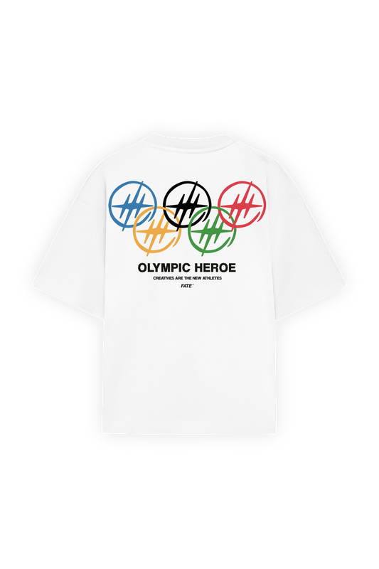 Olympic Heroe Tee White