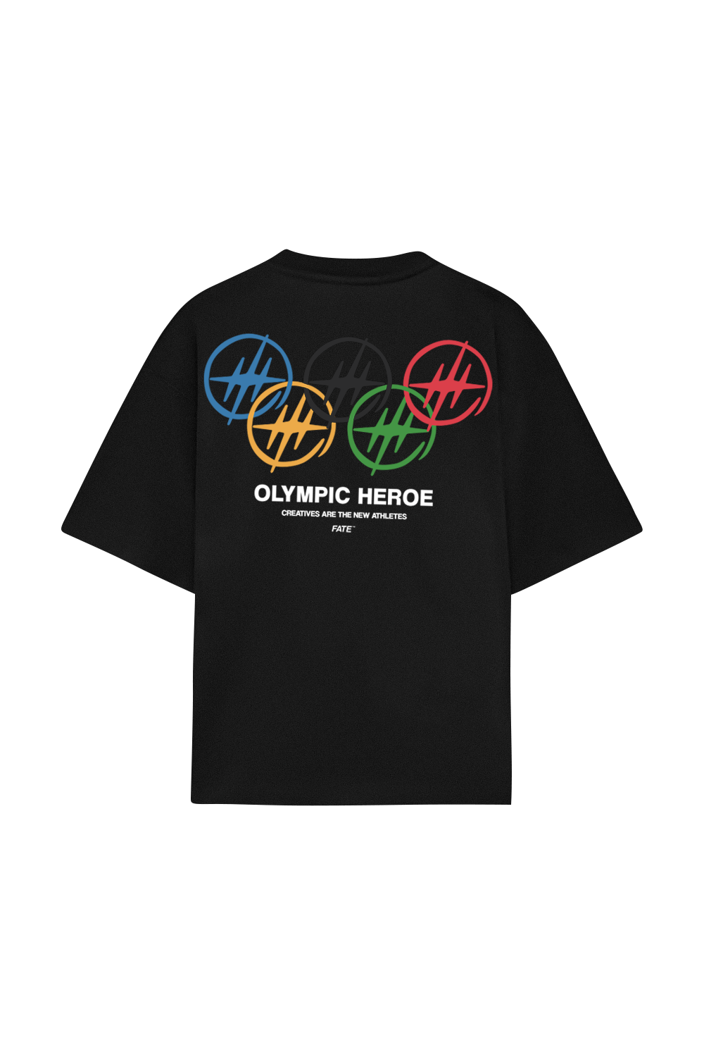 Olympic Heroe Tee Black