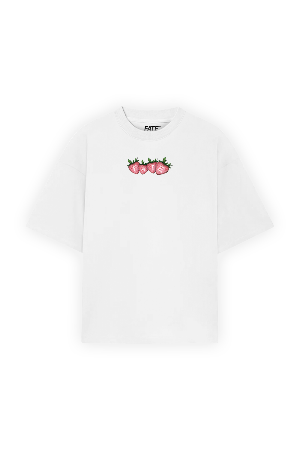 Strawberry Tee White